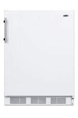 ADA compliant, undercounter all-refrigerator for residential use, auto defrost with integrated door frame for custom pan
