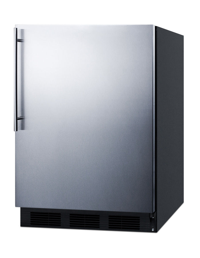 Accucold ENERGY STAR certified residential undercounter all-refrigerator (Model FF63BKSSHV)