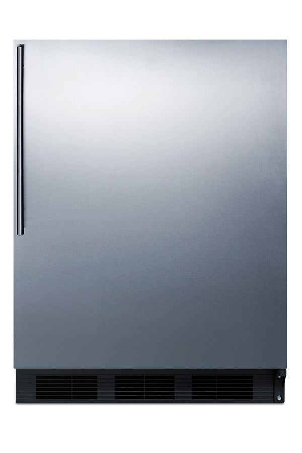 Accucold ENERGY STAR certified residential undercounter all-refrigerator (Model FF63BKSSHV)