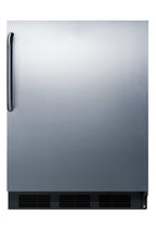Accucold ENERGY STAR certified residential undercounter all-refrigerator (Model FF63BKSSTB)