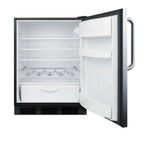 Accucold ENERGY STAR certified residential undercounter all-refrigerator (Model FF63BKSSTBLHD)