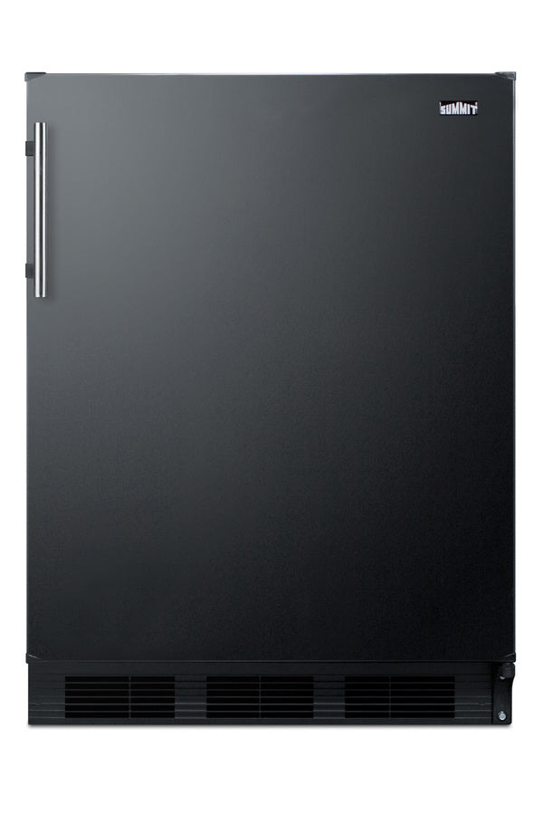 ENERGY STAR certified residential ADA height all-refrigerator, ADA (Model FF63BKSSTBADA)