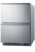 24" Wide Built-In 2-Drawer All-Refrigerator