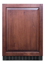 Built-in undercounter all-refrigerator for residential or commercial use, frost-free w/integrated SS door frame for over