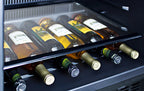 Built-in undercounter all-refrigerator for residential or commercial use, frost-free w/integrated SS door frame for over