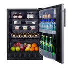 Accucold 24" wide residential ENERYG STAR certified 5.8 cu – FF6BK2SSRS