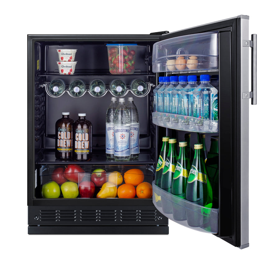 Accucold 24" wide residential ENERYG STAR certified 5.8 cu – FF6BK2SSRS