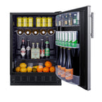 Accucold 24" wide residential ENERYG STAR certified 5.8 cu – FF6BK2SSRS