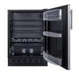 Accucold 24" wide residential ENERYG STAR certified 5.8 cu – FF6BK2SSRS