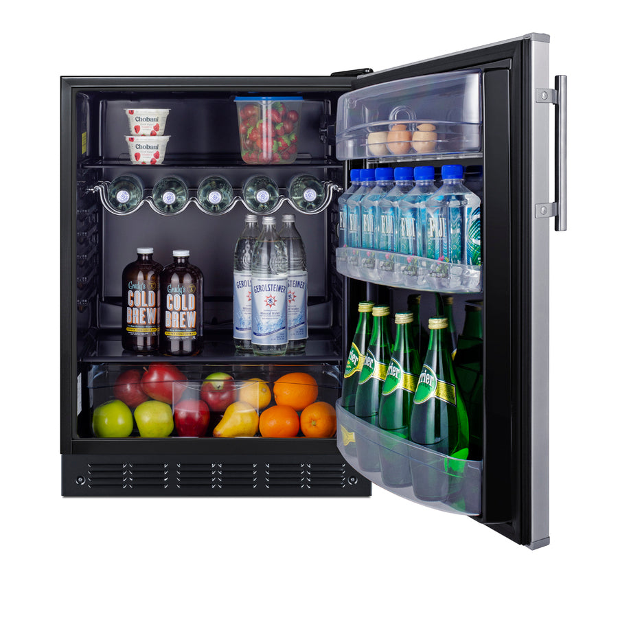 Accucold 24" wide residential ENERGY STAR certified 5.8 cu – FF6BK2SS