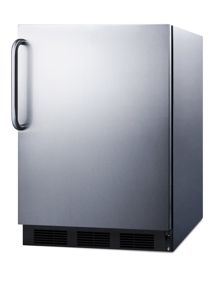 Accucold ADA compliant commercial all-refrigerator for built-in general purpose use – FF6BK7CSSADA