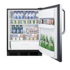 Accucold ADA compliant commercial all-refrigerator for built-in general purpose use – FF6BK7CSSADA