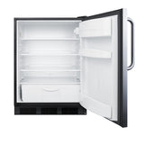 Accucold ADA compliant commercial all-refrigerator for built-in general purpose use – FF6BK7CSSADA