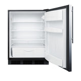 Accucold 24" Wide Built-In All-Refrigerator (Model FF6BK7SSHV)