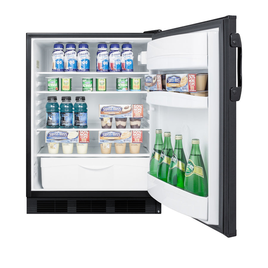 Accucold 24" Wide All-Refrigerator (Model FF6BK7) Main image