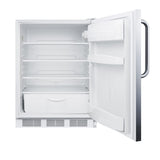 Accucold ADA compliant commercial all-refrigerator for built-in general purpose use – FF6LW7CSSADA