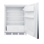Accucold Commercially listed freestanding all-refrigerator for general purpose use, Left Hinge, ADA – FF6LW7SSHHADALHD