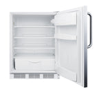 Accucold 24" Wide All-Refrigerator, ADA Compliant, ADA (Model FF6LW7SSTBADA)