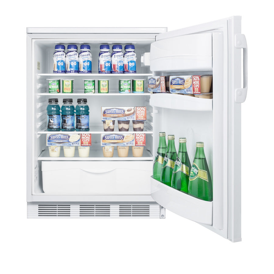 Accucold ADA compliant commercial all-refrigerator for built-in general purpose use – FF6LWBI7ADA