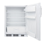 Accucold Commercially approved ADA compliant Nutrition Center series all-refrigerator – FF6LWBI7NZADA - Open