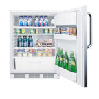 Accucold Commercially listed built-in undercounter all-refrigerator for general purpose use – FF6LWBI7SSTB - Full
