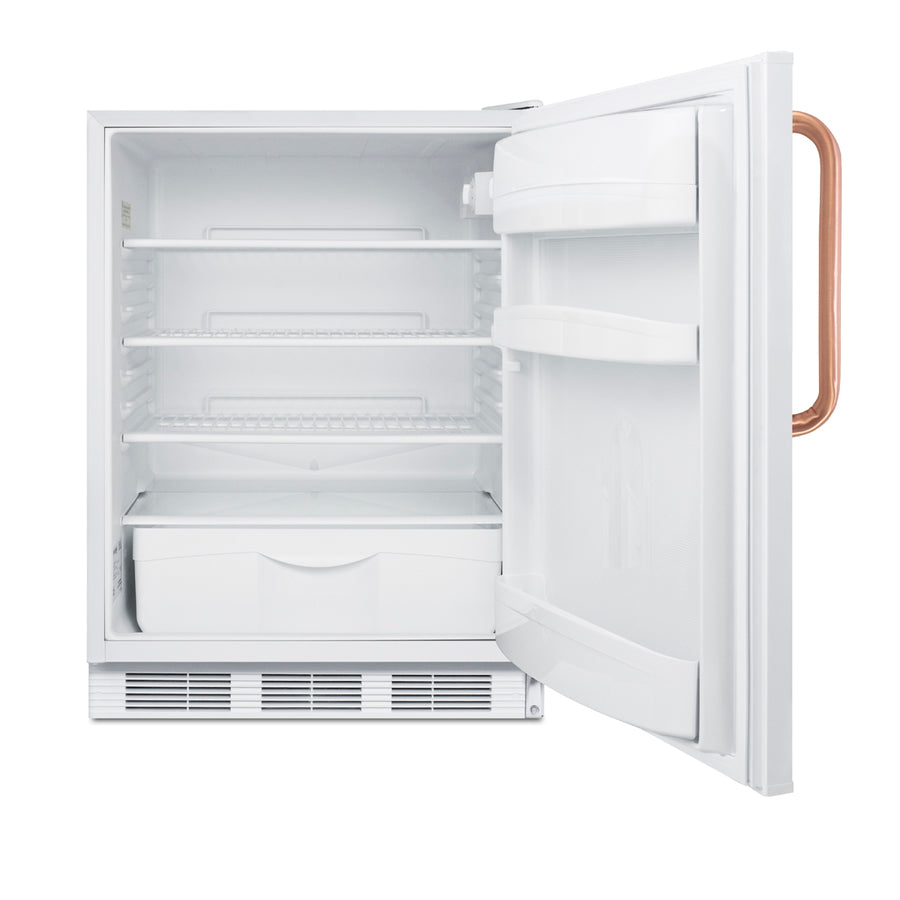 Accucold ADA compliant commercial all-refrigerator for built-in general purpose use – FF6LWBI7TBCADA - Open