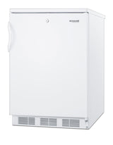 Accucold Built-in undercounter all-refrigerator for general purpose use, with front lock – FF6LWBI - Angle