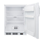 Accucold 24" wide auto defrost all-refrigerator with lock, digital thermostat, Left Hinge – FF6LWPROLHD