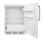 24" Wide All-Refrigerator with Antimicrobial Pure Copper Handle (Model FF6LWTBC)