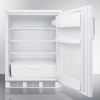 Accucold Freestanding counter height all-refrigerator for general purpose use, Left Hinge, ADA – FF6LWADALHD