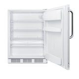 Accucold 24" wide ADA height European solid door commercial beverage zone all-refrigerator – FF6W7BZADA