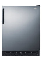 Accucold 24" wide undercounter European all-refrigerator (Model FF708BLSS)