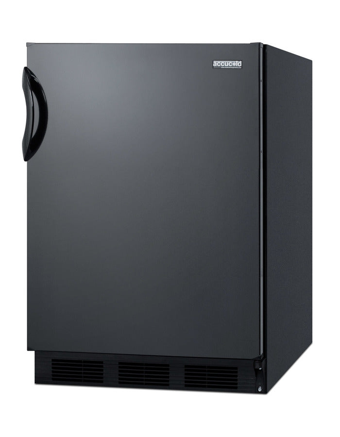 Accucold ADA compliant built-in undercounter all-refrigerator for general purpose or – FF7BKBIADA - Angle