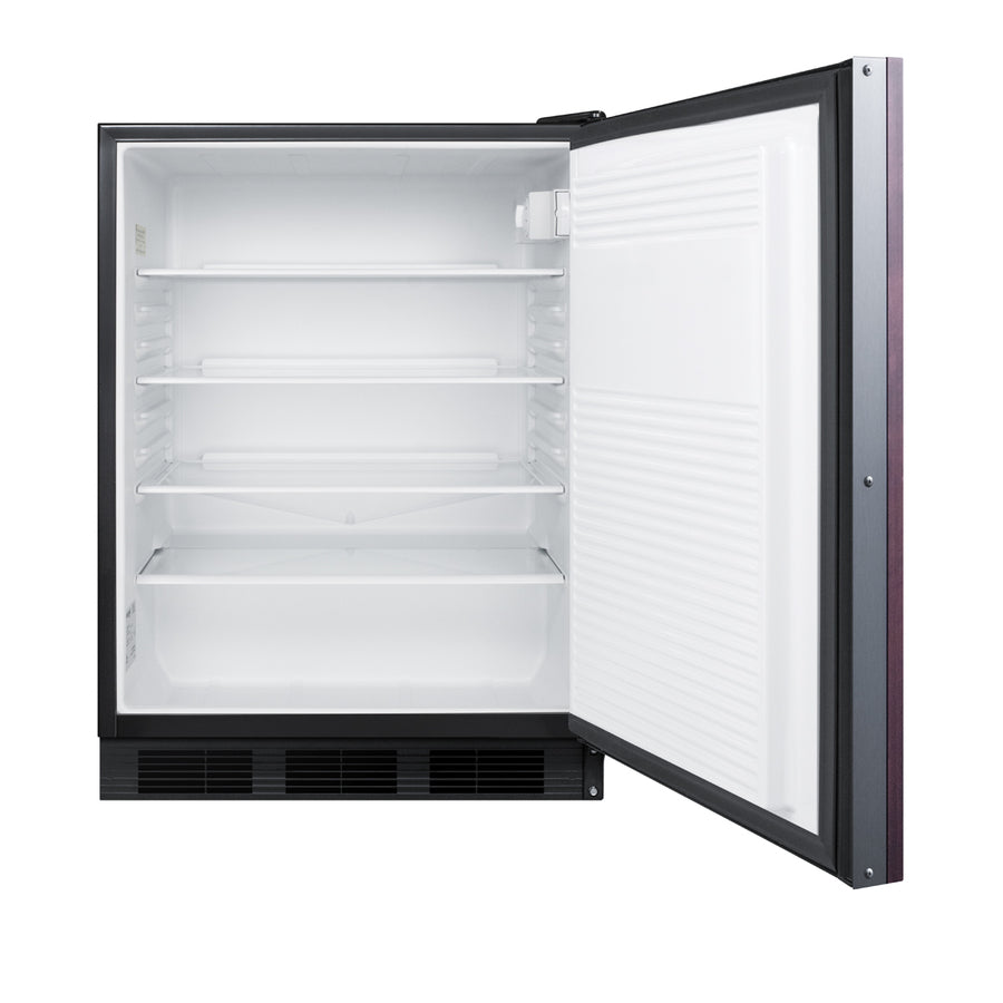 Accucold ADA compliant built-in undercounter all-refrigerator for general purpose/commercial – FF7BKBIIFADA - Open