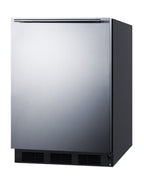 Accucold ADA compliant built-in undercounter all-refrigerator for general purpose or – FF7BKBISSHHADA - Angle