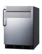 Accucold ADA compliant built-in undercounter all-refrigerator for general purpose or – FF7BKBISSTBADASR - Angle