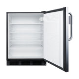 Accucold ADA compliant built-in undercounter all-refrigerator for general purpose or – FF7BKBISSTBADASR - Open