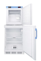 Accucold 24" Wide All-Refrigerator/All-Freezer Combination (Model FF7LW-FS24LSTACKMED2)
