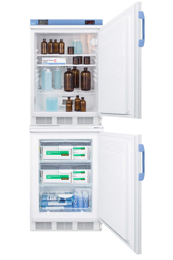 Accucold Stacked combination of FF7LWBIMED2 auto defrost all-refrigerator and VT65MLBIMED2 – FF7LW-VT65MLSTACKMED2