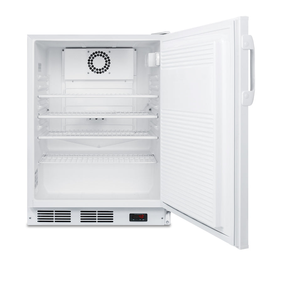 Accucold ADA compliant built-in undercounter all-refrigerator for general purpose, Left Hinge – FF7LWBIADAGPLHD