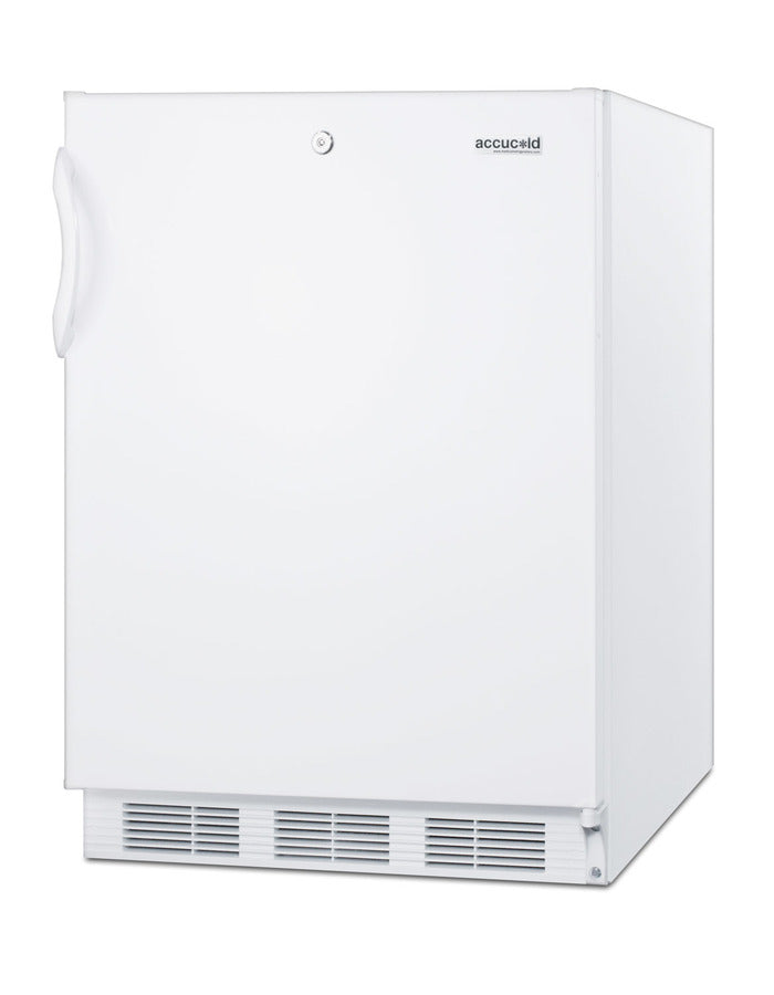 Accucold ADA compliant built-in undercounter all-refrigerator for general purpose or – FF7LWBIADA - Angle