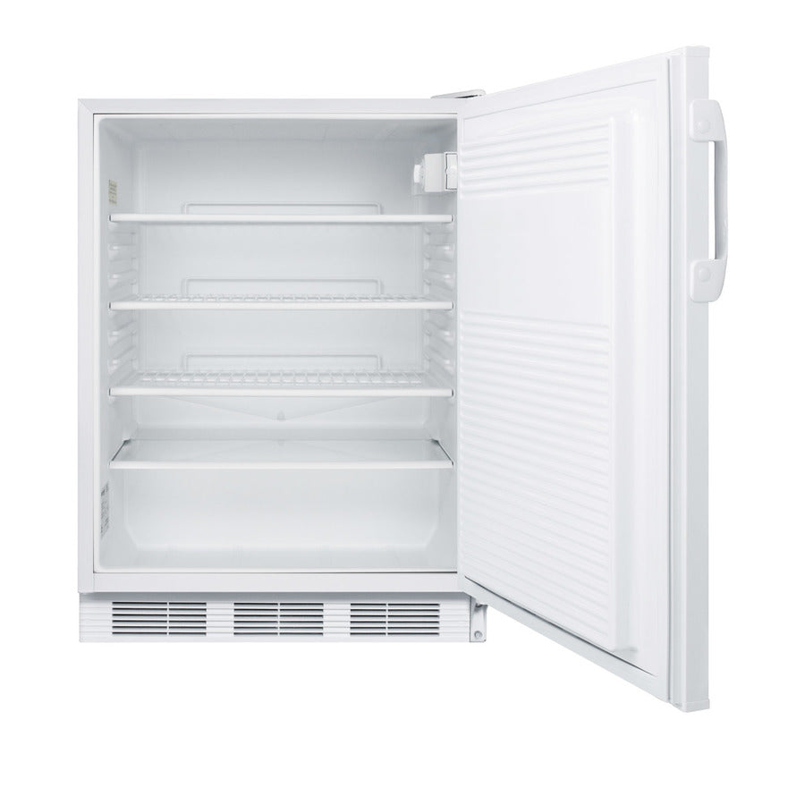 Accucold ADA compliant built-in undercounter all-refrigerator for general purpose or – FF7LWBIADA - Open