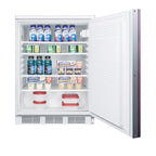 Accucold Commercially listed built-in undercounter all-refrigerator for general, Left Hinge – FF7LWBIIFLHD