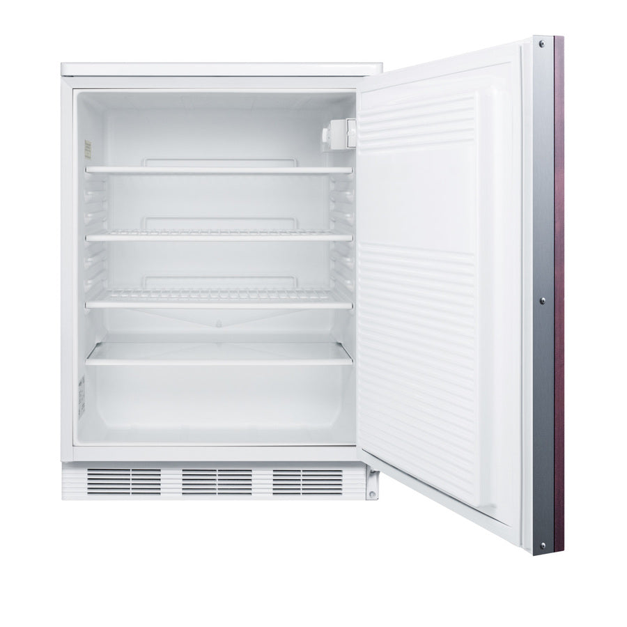 Accucold Commercially listed built-in undercounter all-refrigerator for general, Left Hinge – FF7LWBIIFLHD