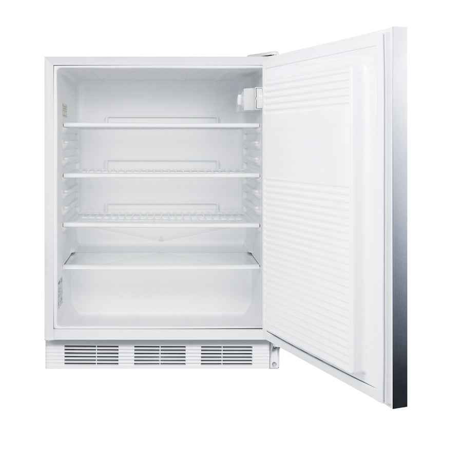 Accucold ADA compliant built-in undercounter all-refrigerator for general purpose or – FF7LWBISSHHADA