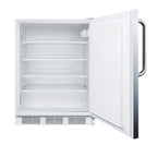 Accucold ADA compliant built-in undercounter all-refrigerator for general purpose or – FF7LWCSSADA - Open