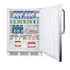 Accucold Commercially listed built-in undercounter all-refrigerator for general, Left Hinge – FF7LWCSSLHD