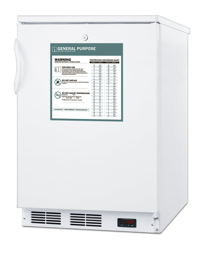 24" Wide All-Refrigerator (Model FF7LWGP) - Angle Main image