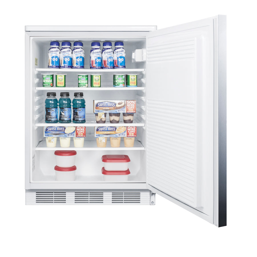 Accucold 24" Wide All-Refrigerator (Model FF7LWSSHH) Main image