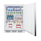 Accucold 24" Wide All-Refrigerator (Model FF7LWSSHH)